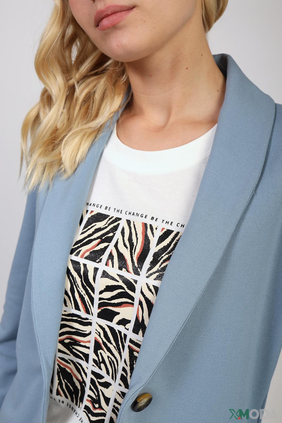 Жакет Rich and Royal голубой