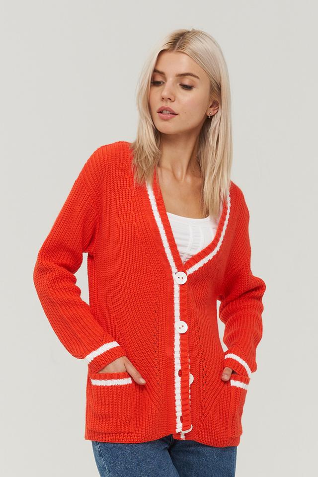 Кардиган BE YOU с контрастной отделкой
