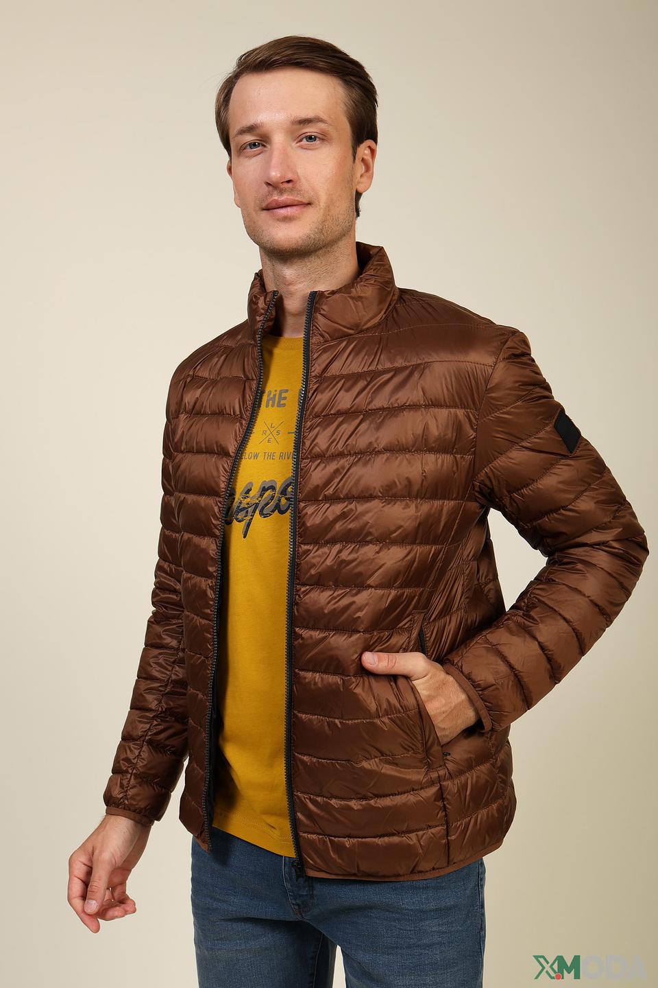 Куртка Calamar стеганая коричневая