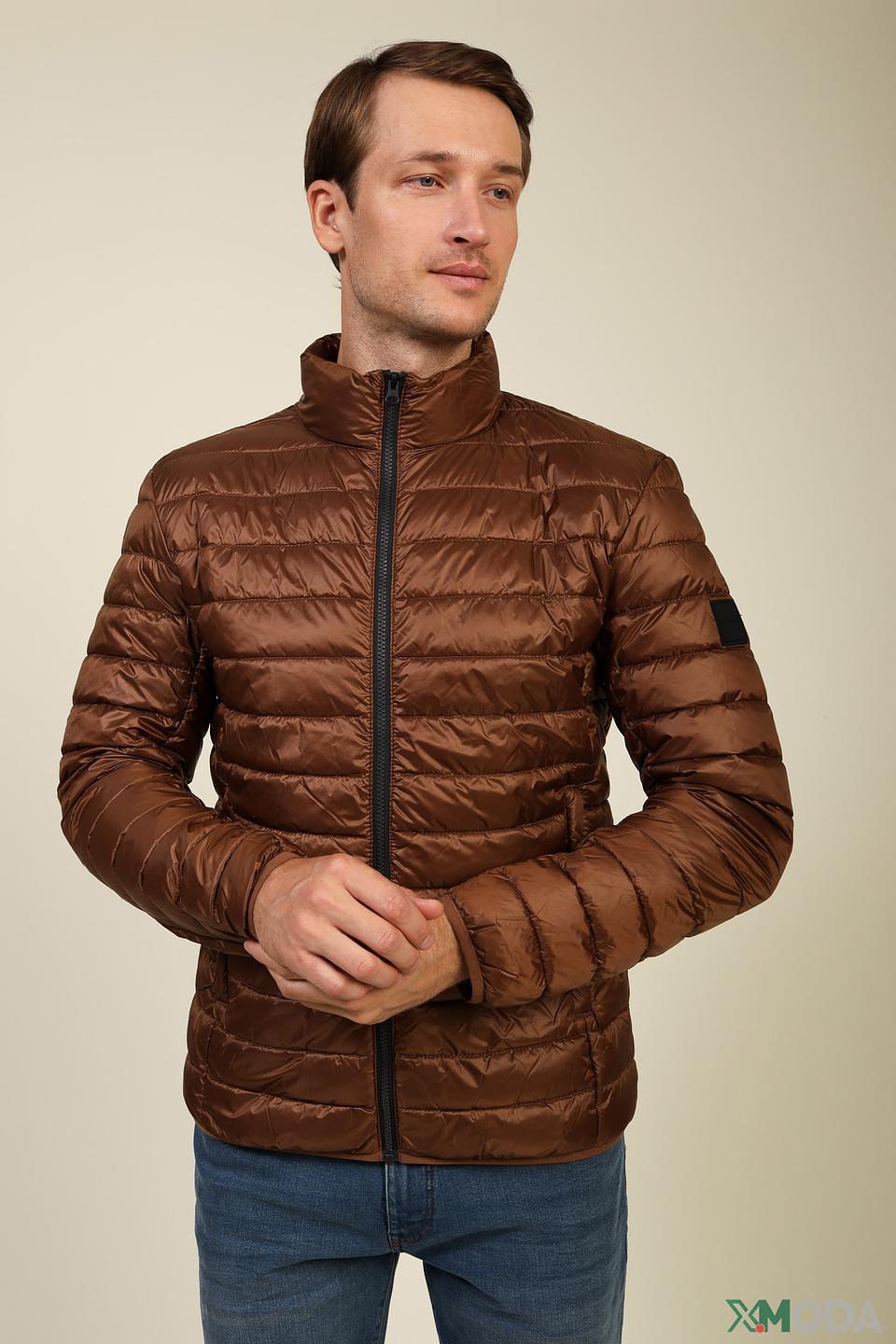 Куртка Calamar стеганая коричневая