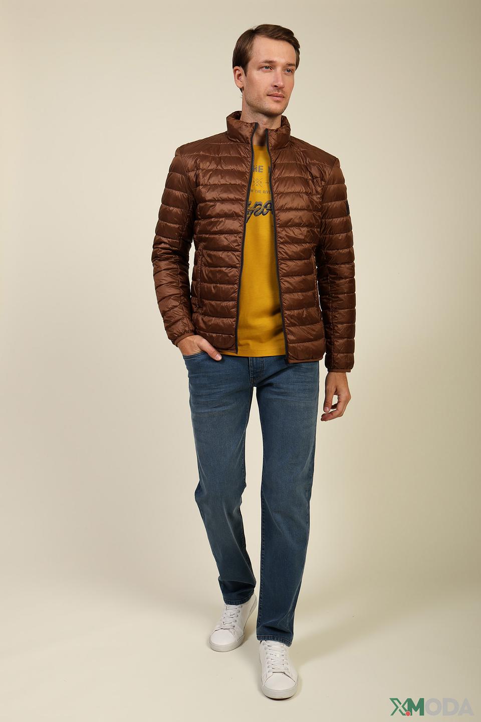 Куртка Calamar стеганая коричневая