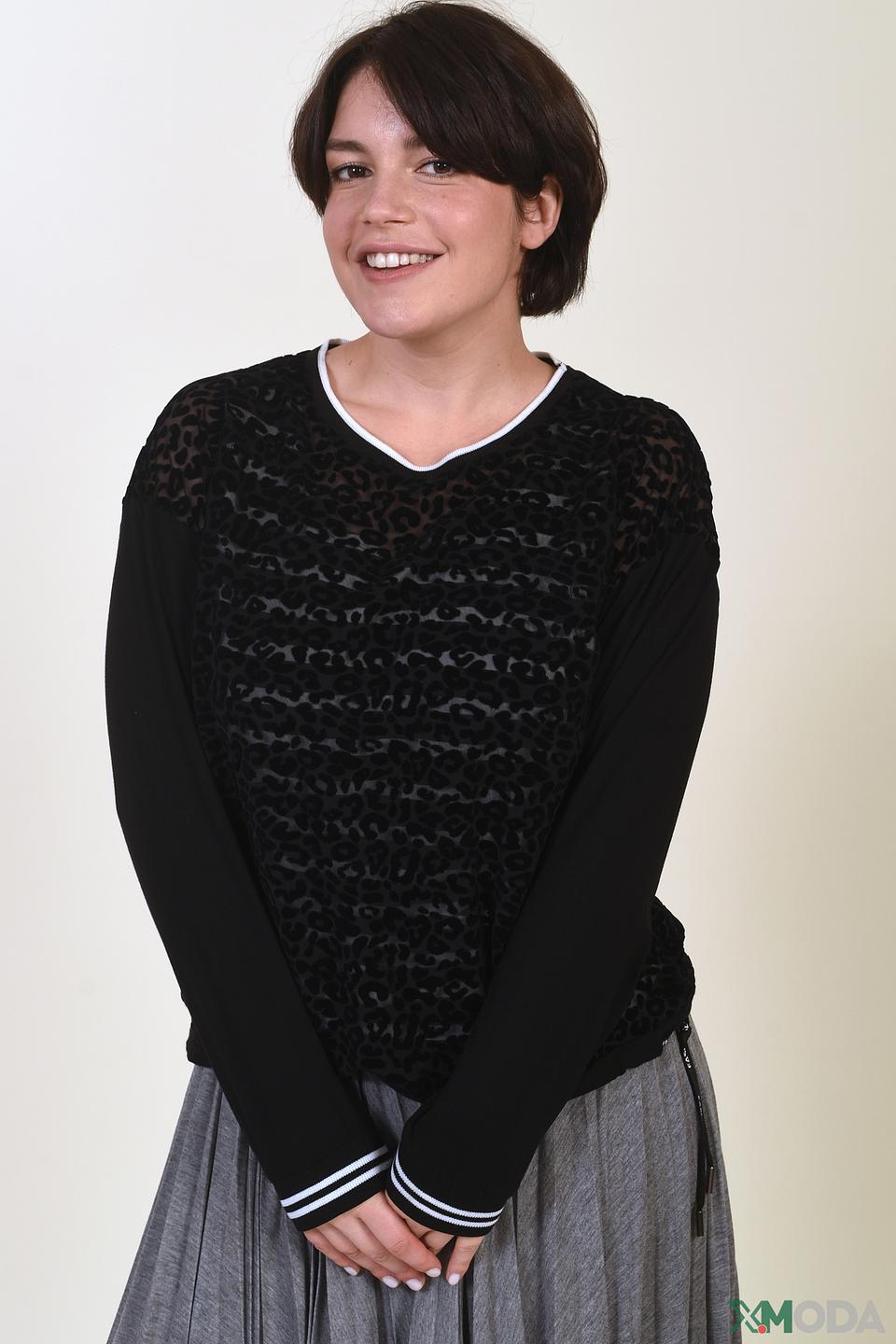 Блуза Tuzzi с леопардовым принтом