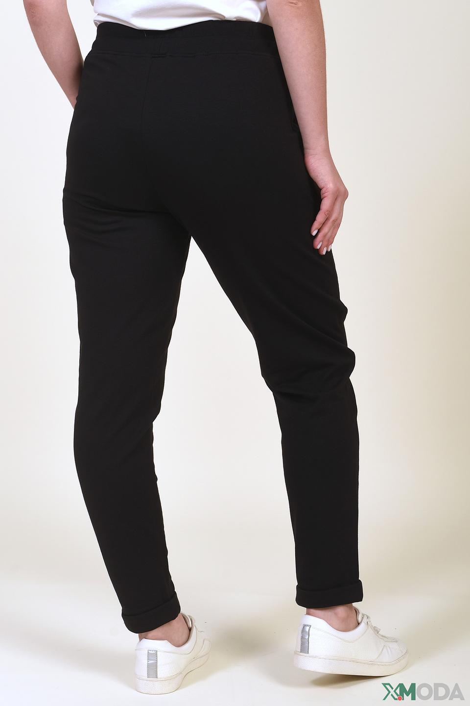 Брюки Margittes чёрные с манжетами