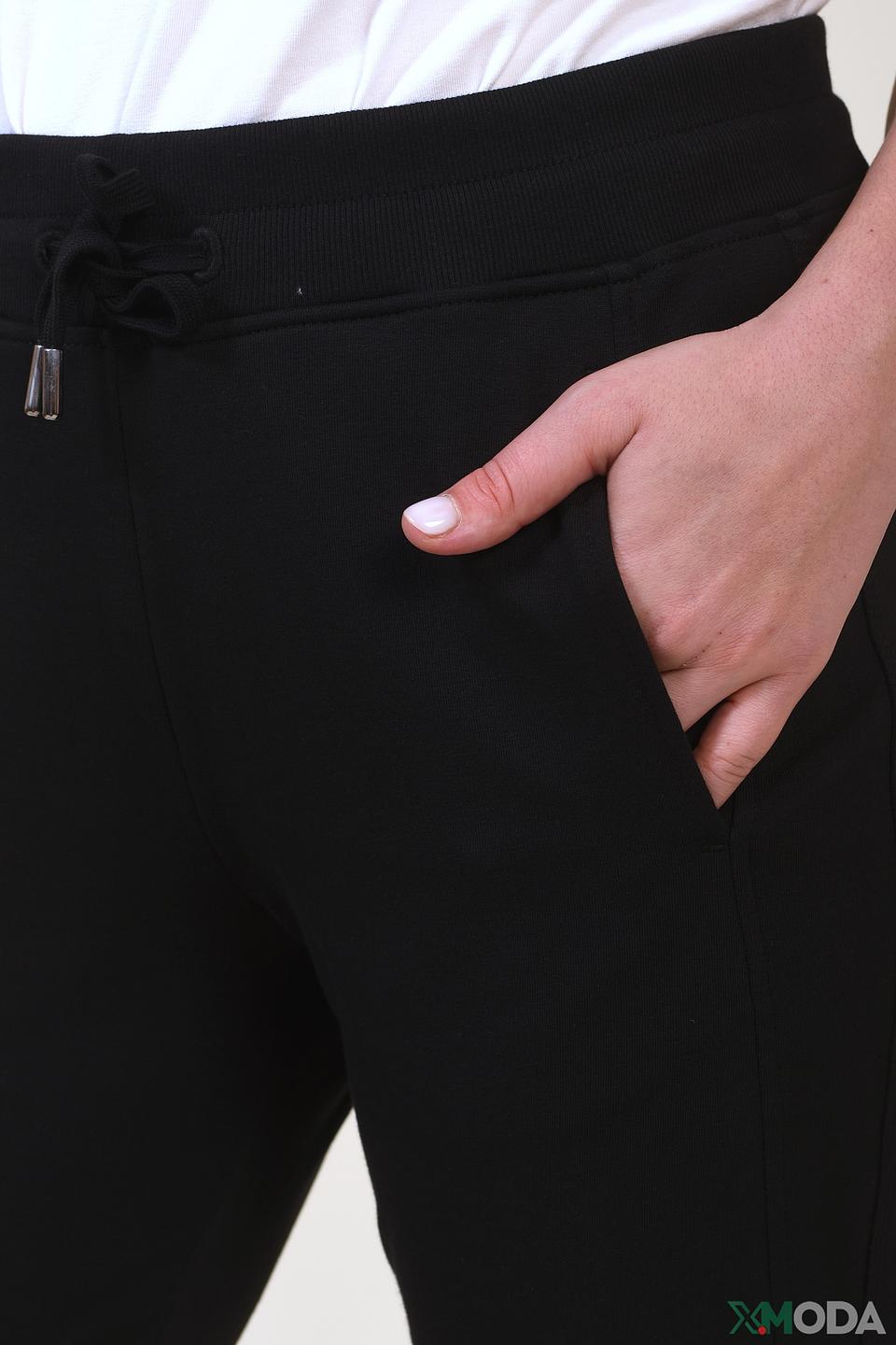 Брюки Margittes чёрные с манжетами