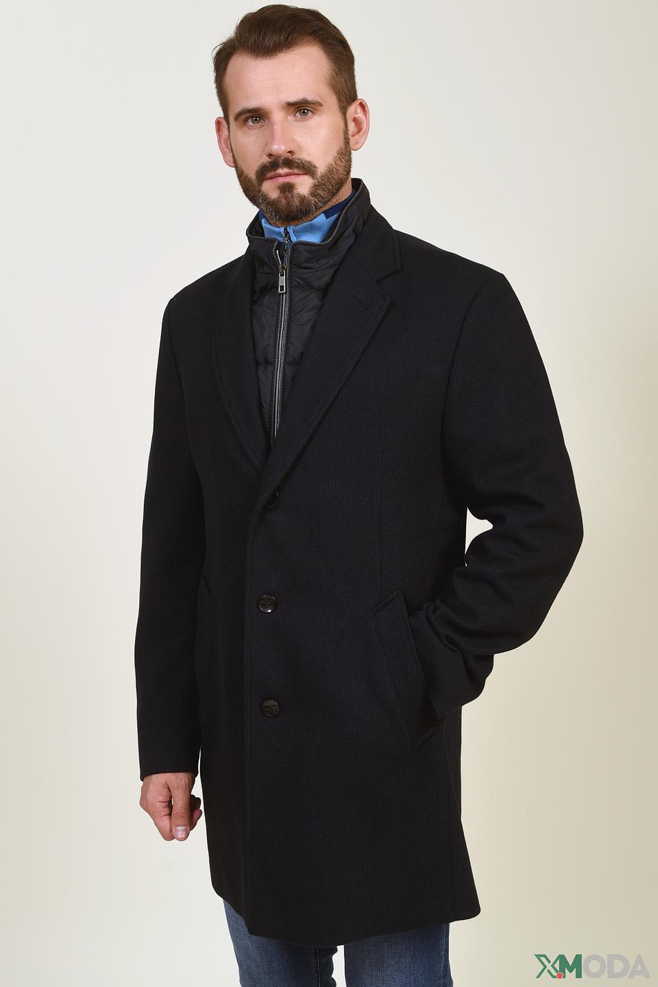 Пальто Bugatti чёрное