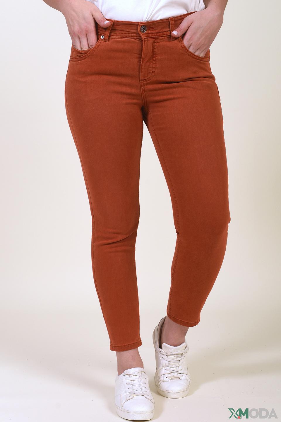 Джинсы Angels терракотовые