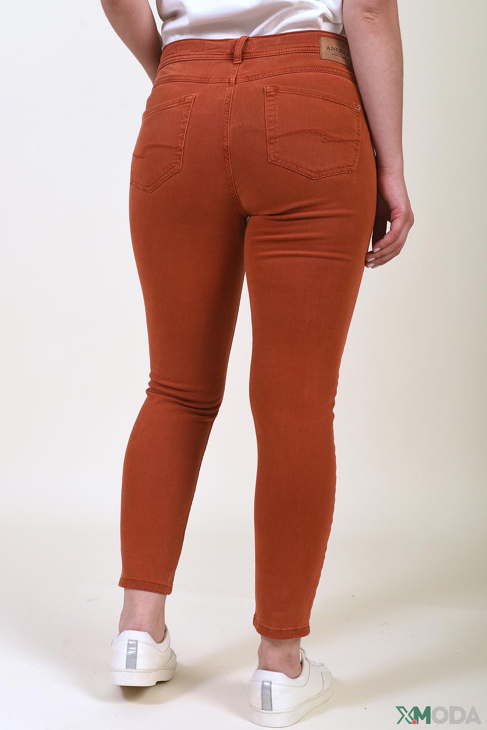 Джинсы Angels терракотовые