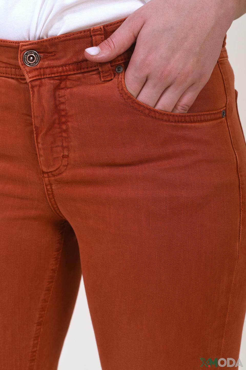 Джинсы Angels терракотовые