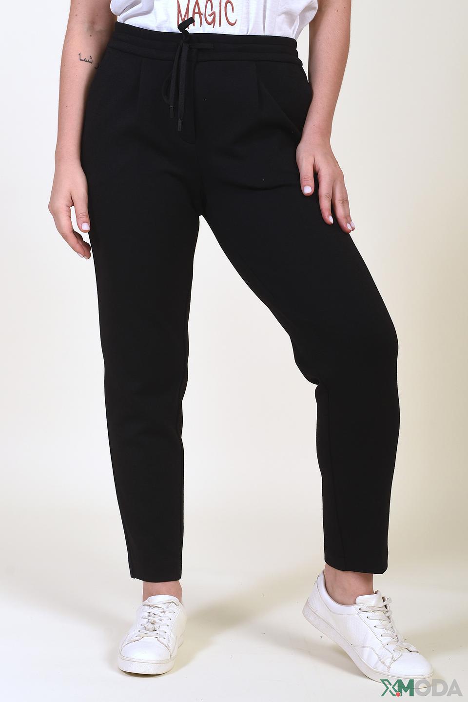 Брюки Cambio черные с поясом