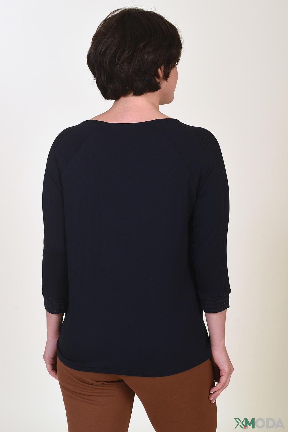 Блуза Betty Barclay с вышивкой черная