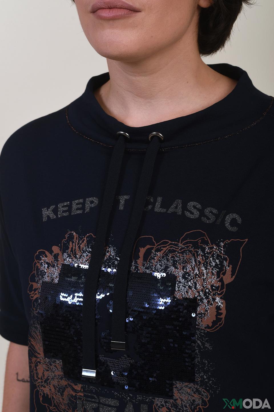 Пуловер Betty Barclay с пайетками чёрный