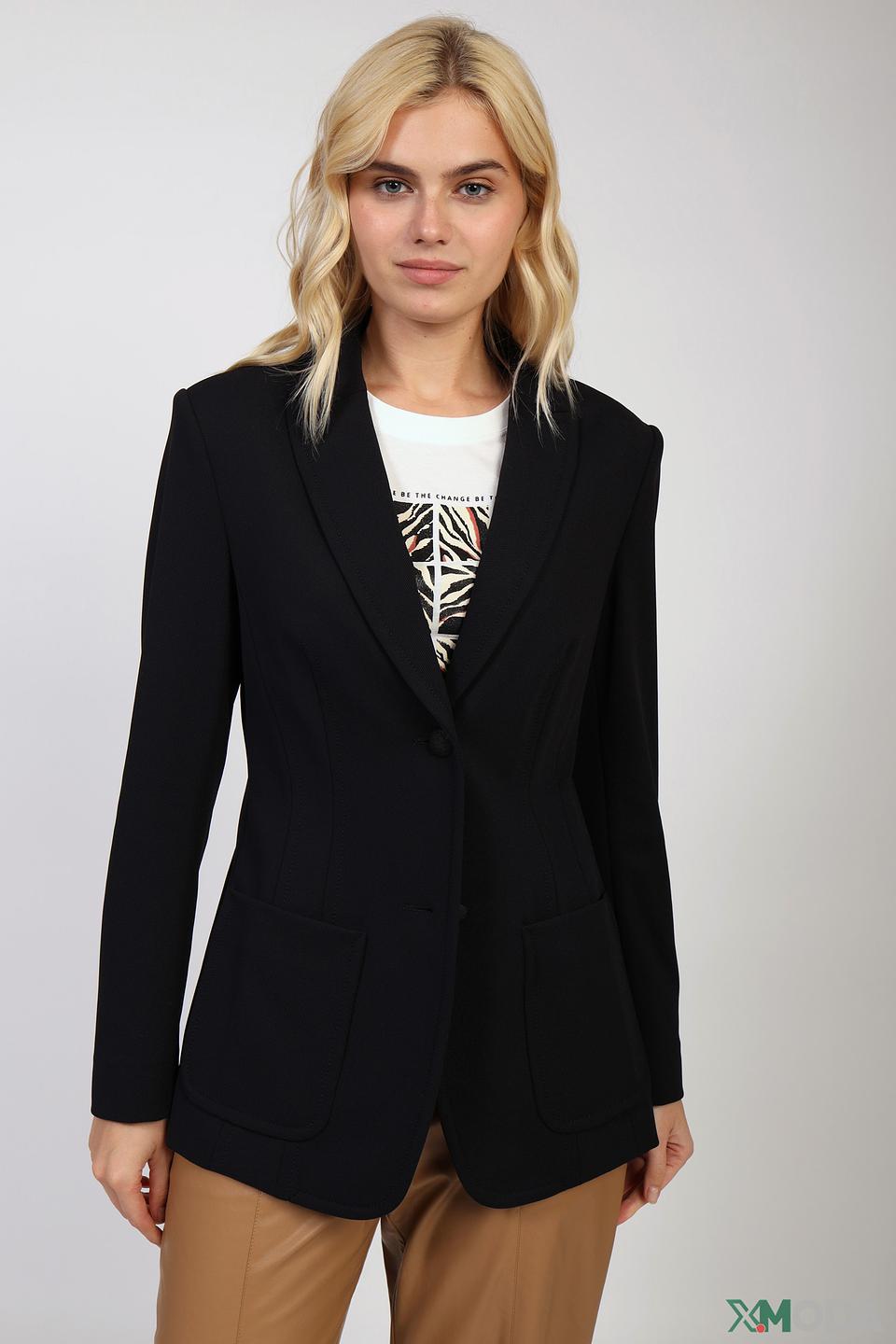 Жакет Marc Cain чёрный приталенный