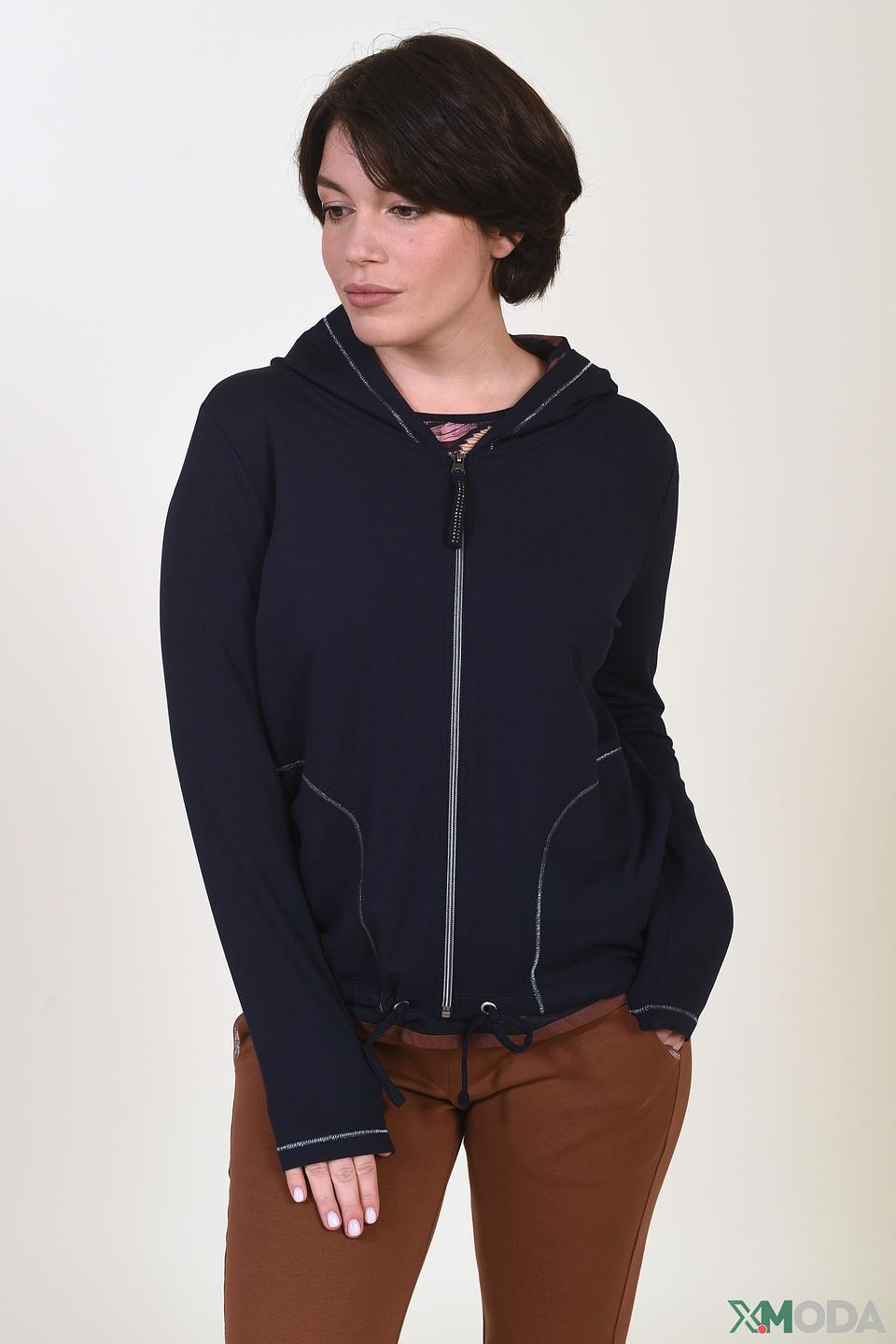 Жакет Betty Barclay с капюшоном тёмно-синий