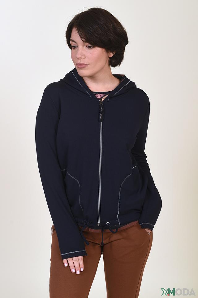 Жакет Betty Barclay с капюшоном тёмно-синий