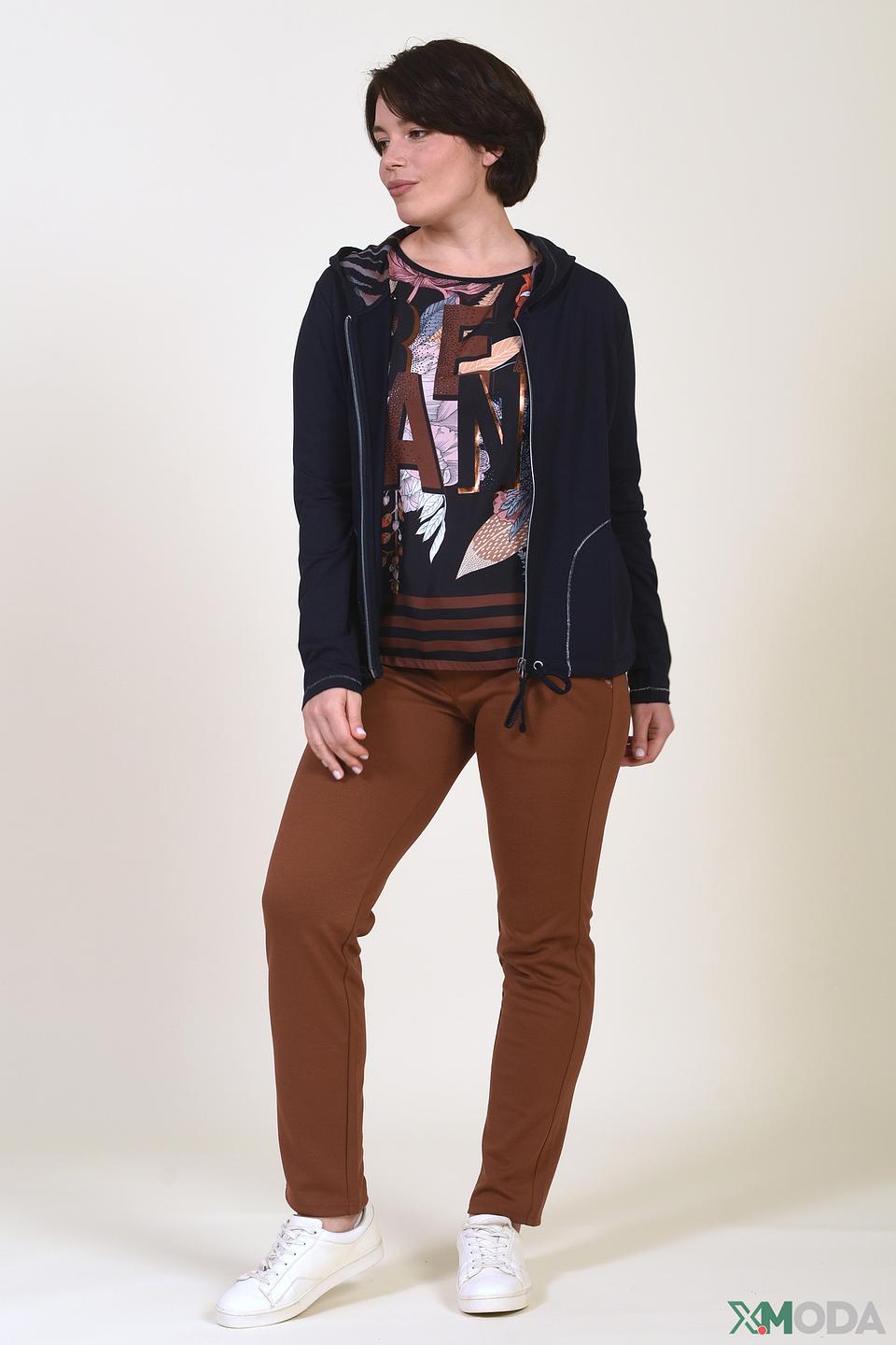 Жакет Betty Barclay с капюшоном тёмно-синий