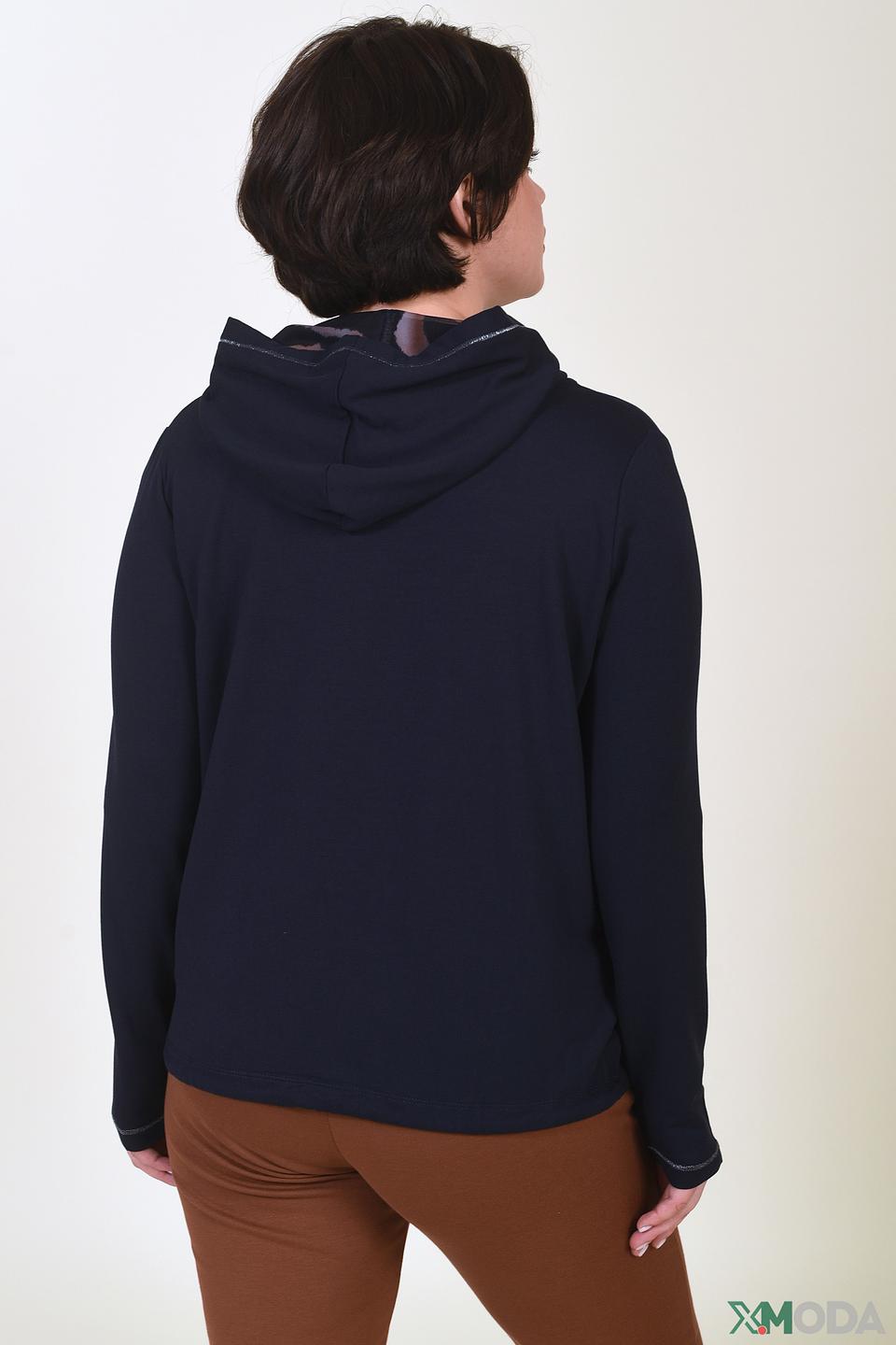 Жакет Betty Barclay с капюшоном тёмно-синий