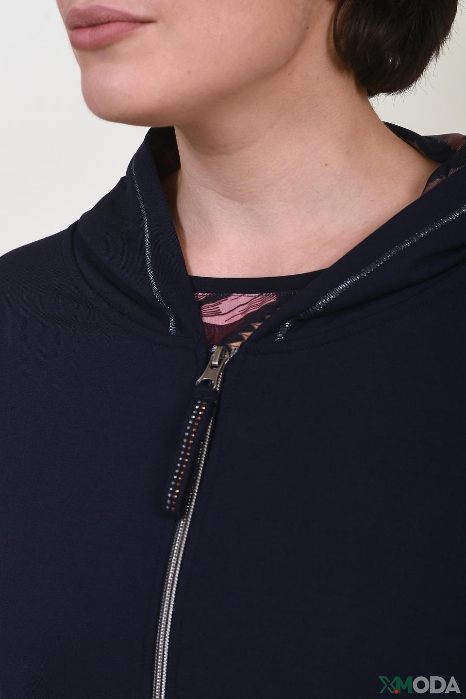 Жакет Betty Barclay с капюшоном тёмно-синий