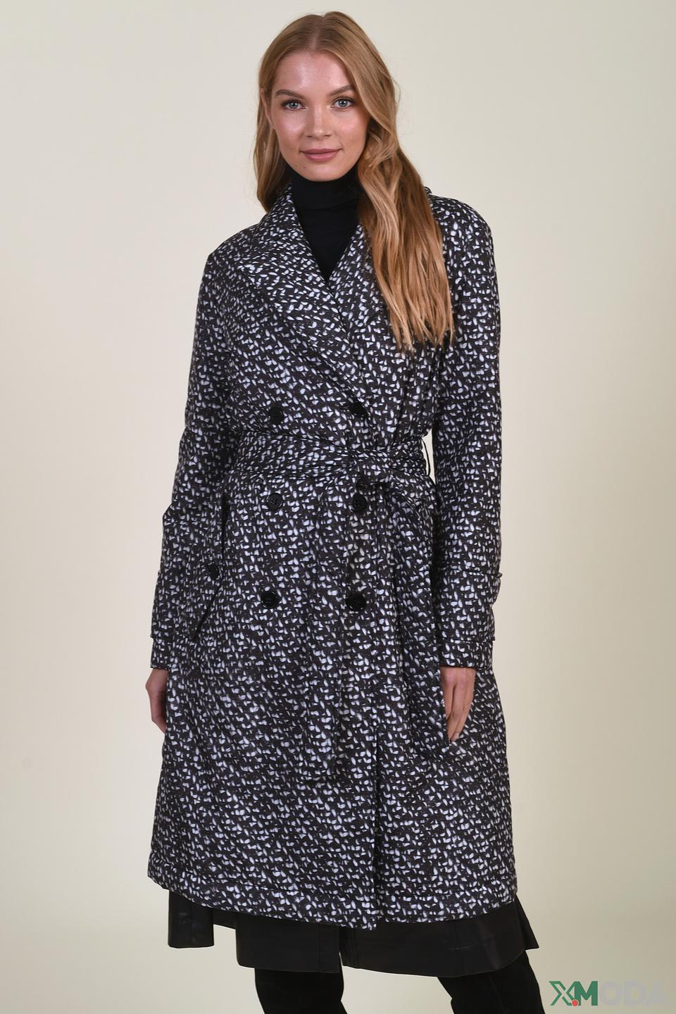 Пальто Marc Cain с принтом