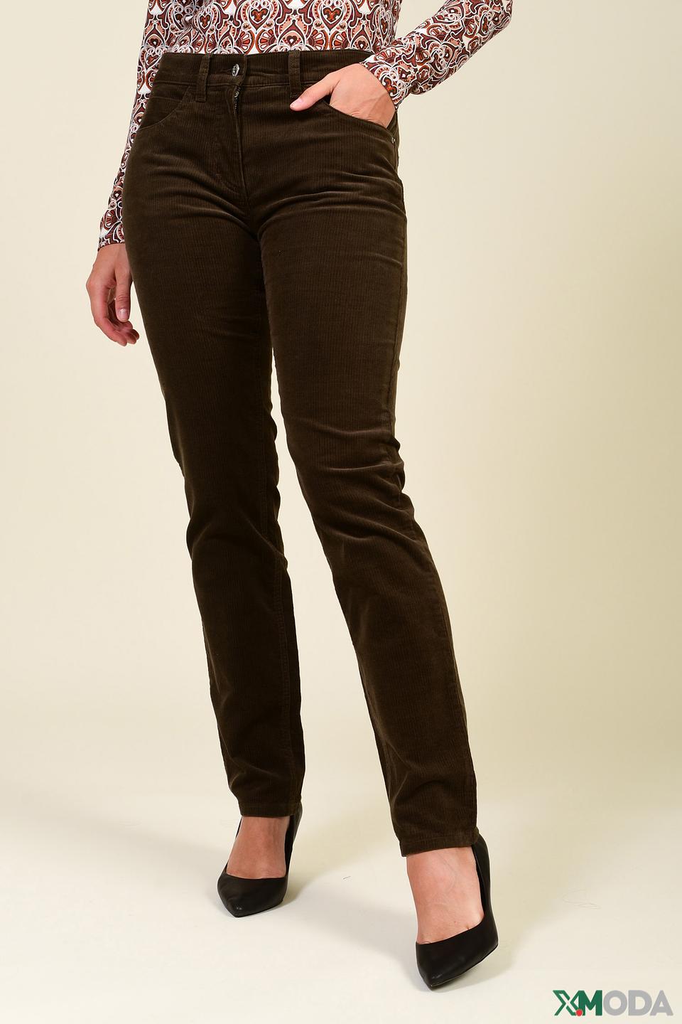 Брюки Pezzo вельветовые коричневые