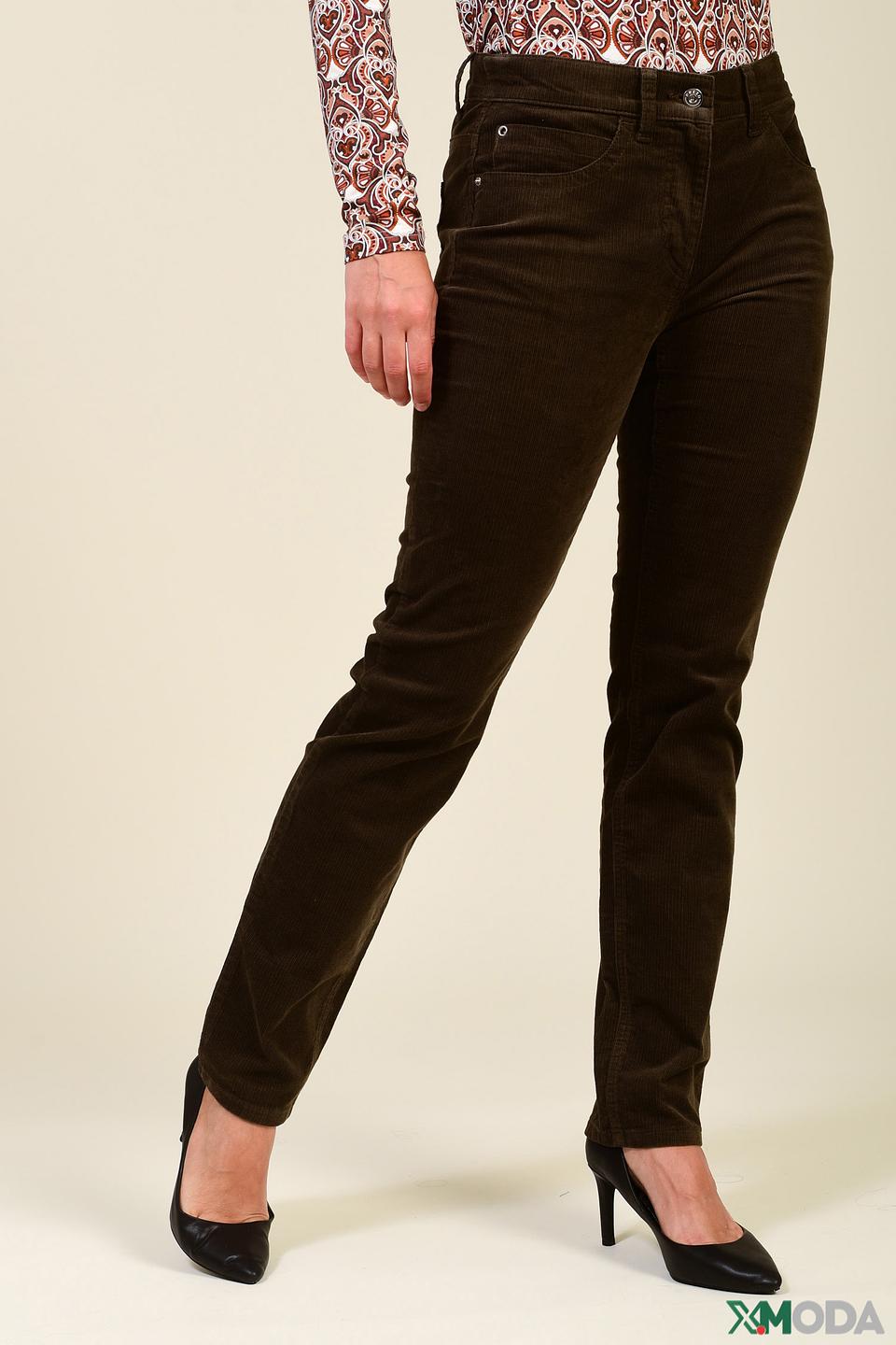 Брюки Pezzo вельветовые коричневые