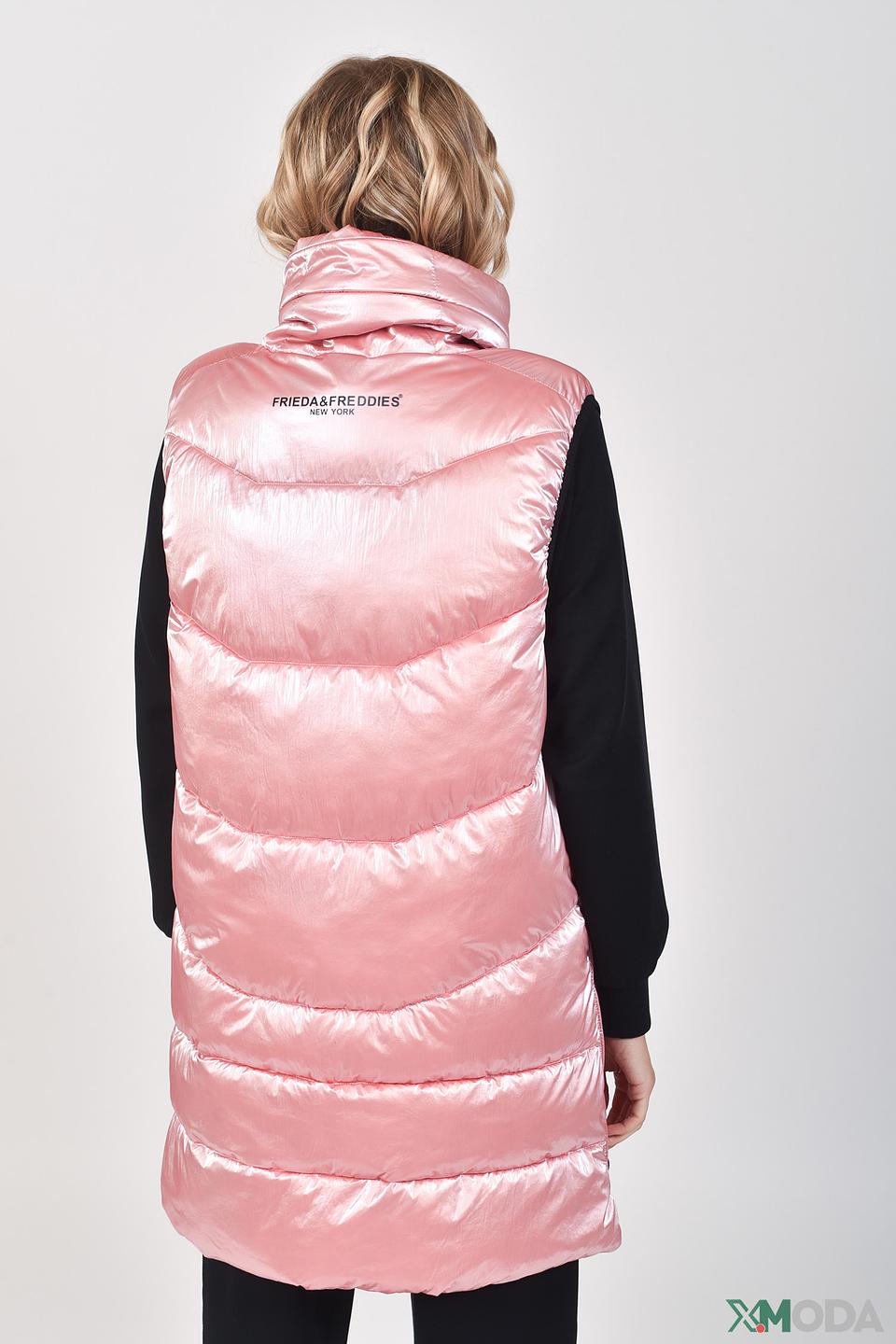 Жилет Frieda and Freddies стеганый розовый