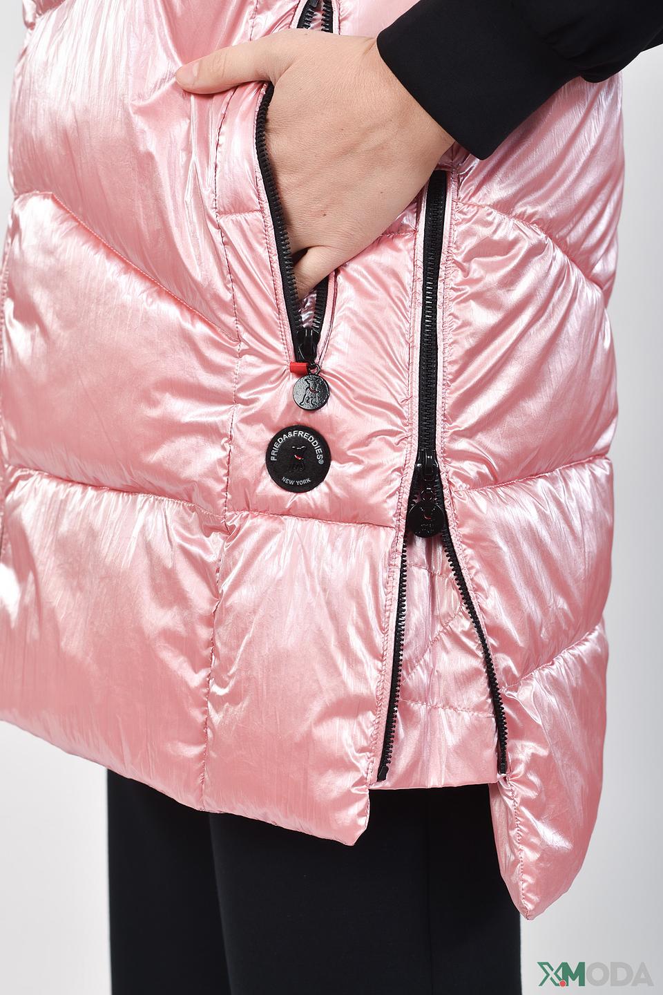 Жилет Frieda and Freddies стеганый розовый