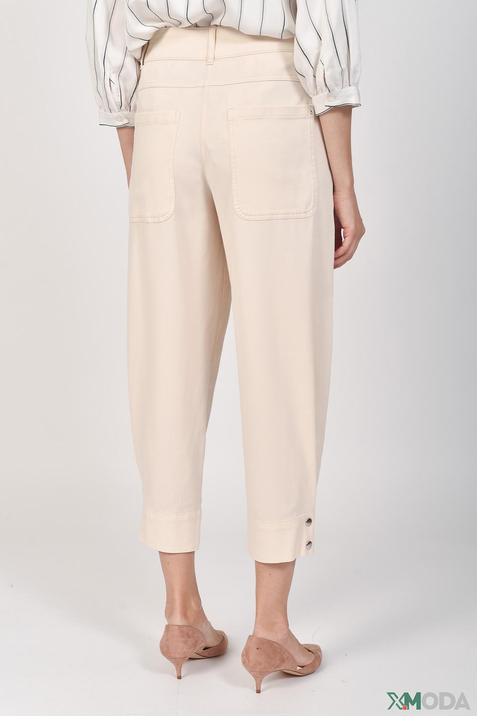 Брюки Comma кюлоты бежевые