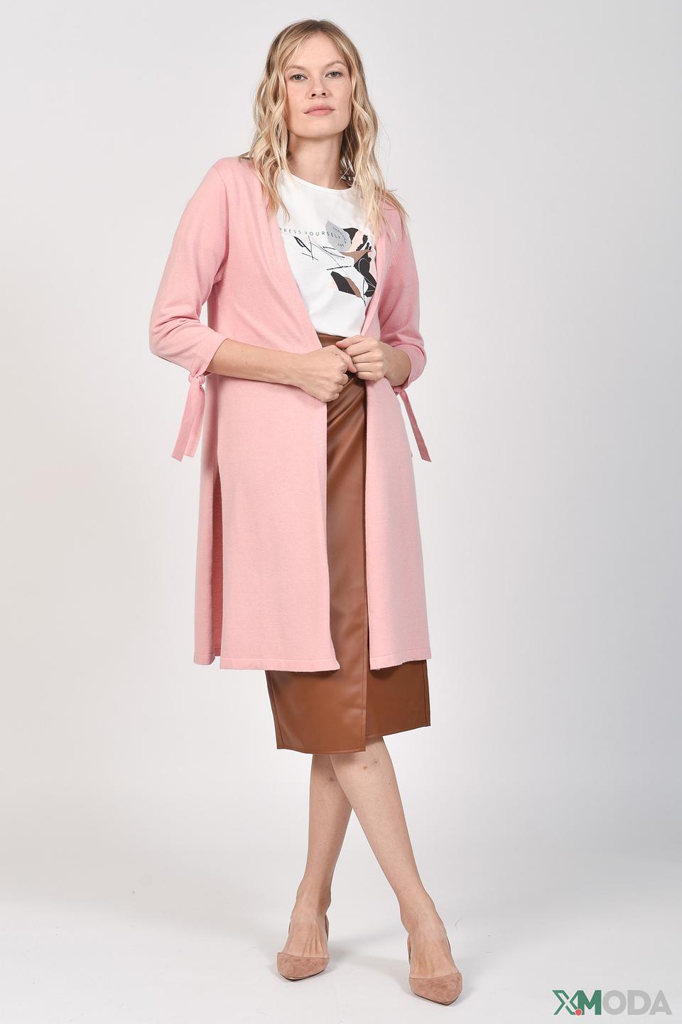 Кардиган Pezzo светло-розовый