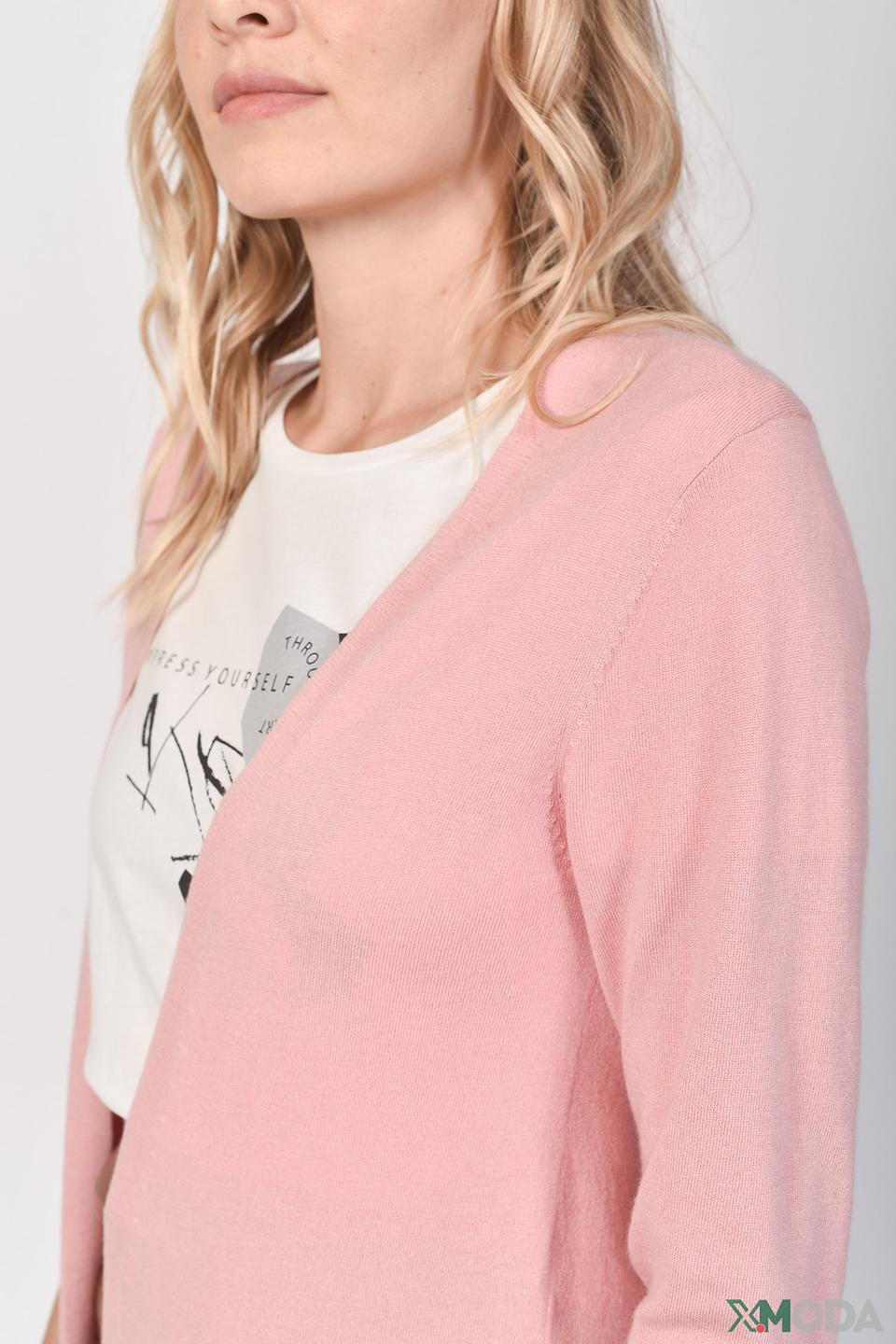 Кардиган Pezzo светло-розовый