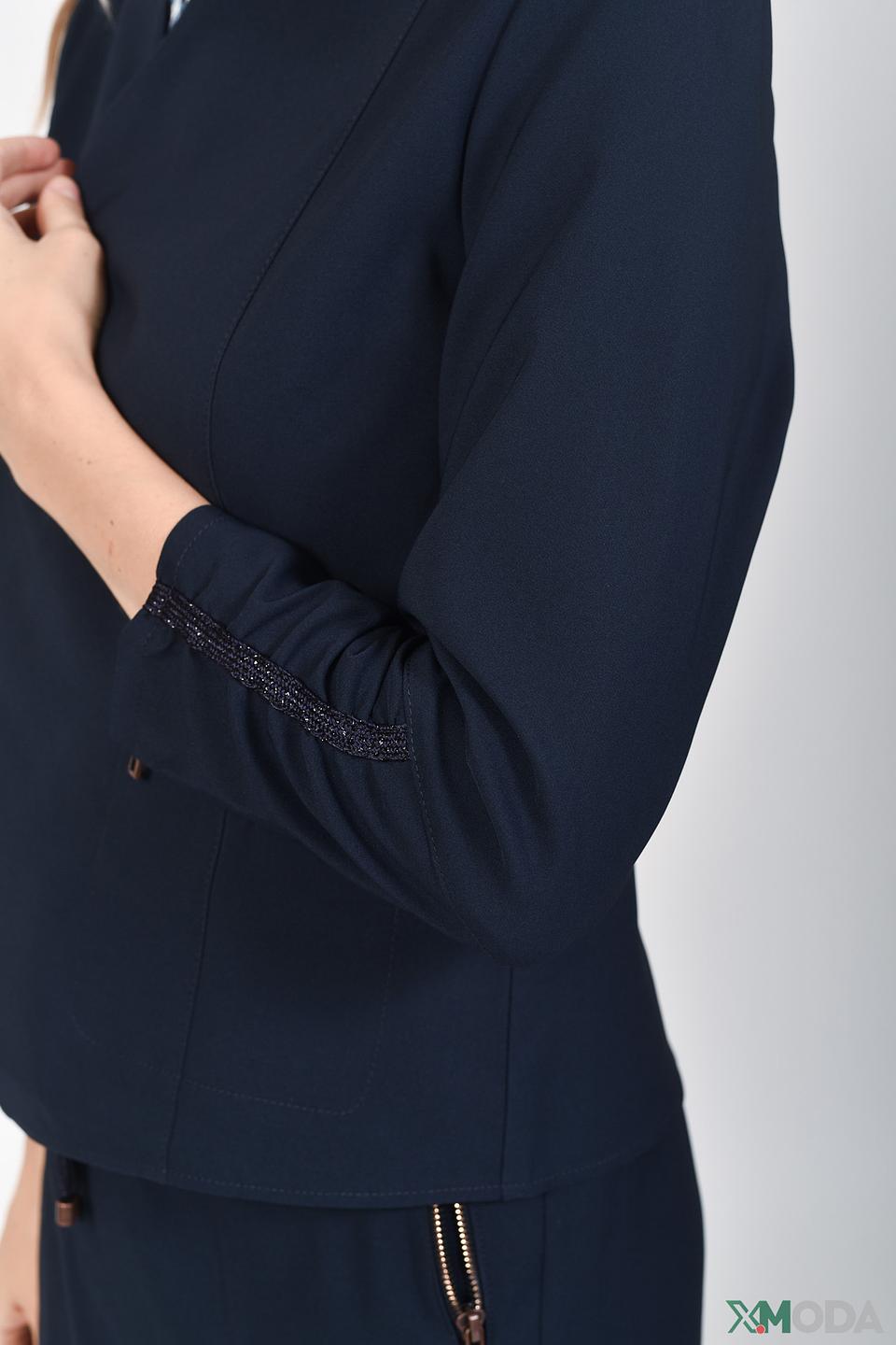 Жакет Betty Barclay приталенный темно-синий