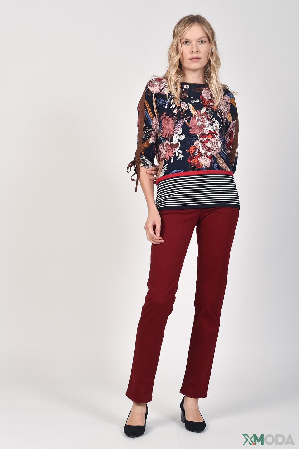 Пуловер Betty Barclay с цветочным принтом