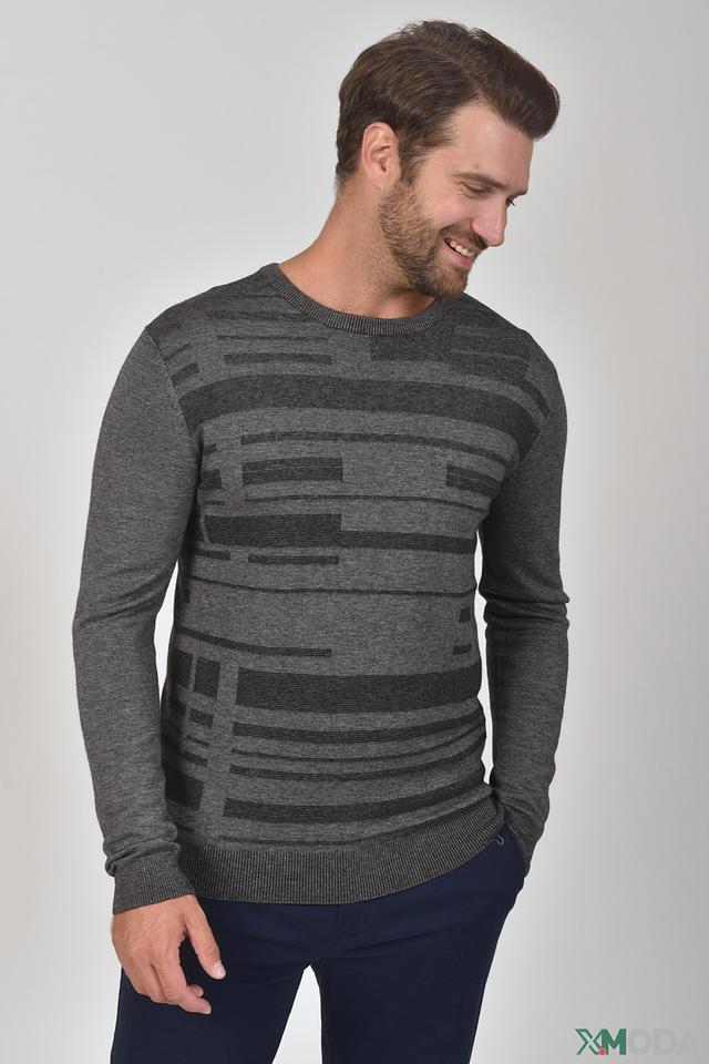 Джемпер Pezzo с геометрическим рисунком