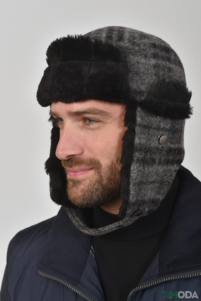 Шапка-ушанка Wegener чёрная