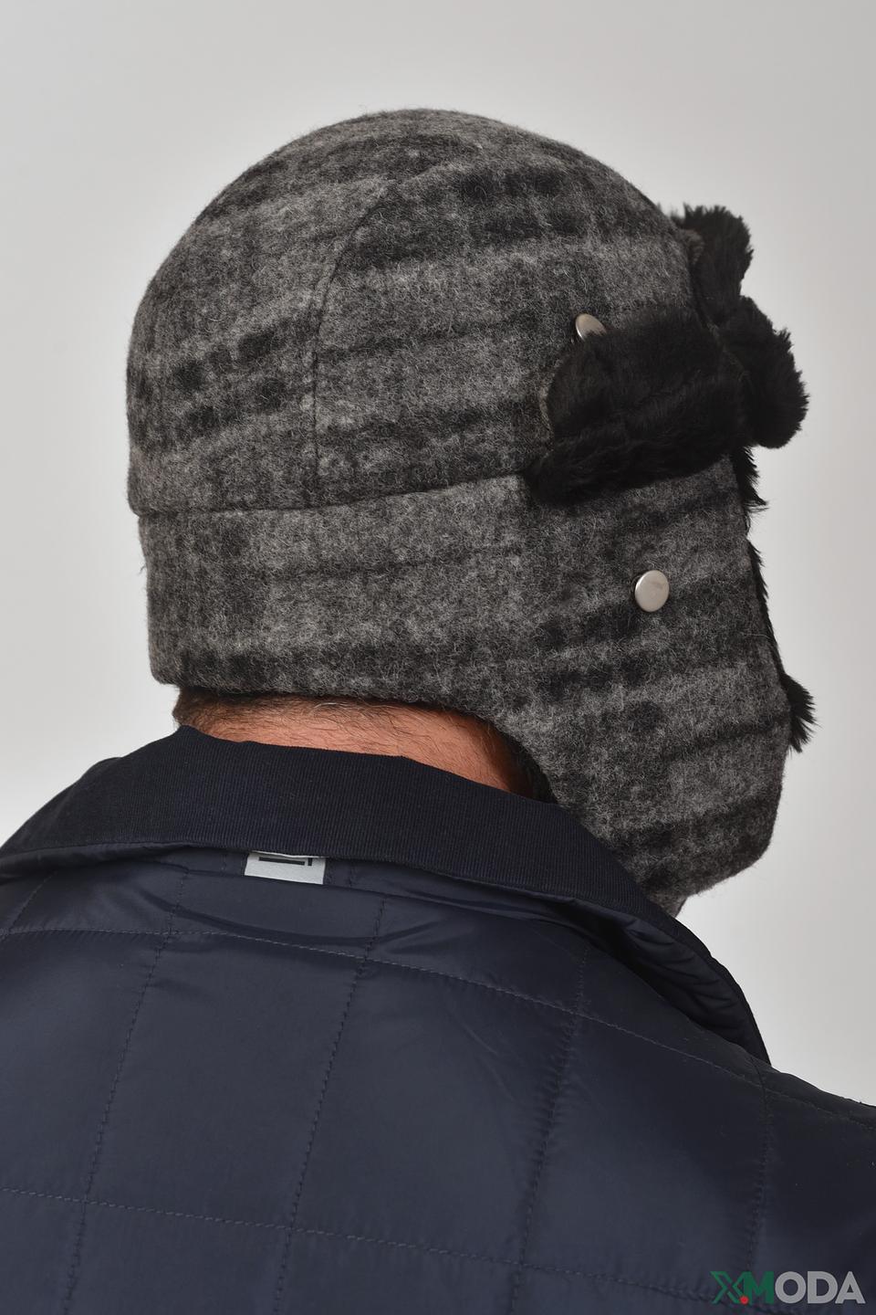 Шапка-ушанка Wegener чёрная