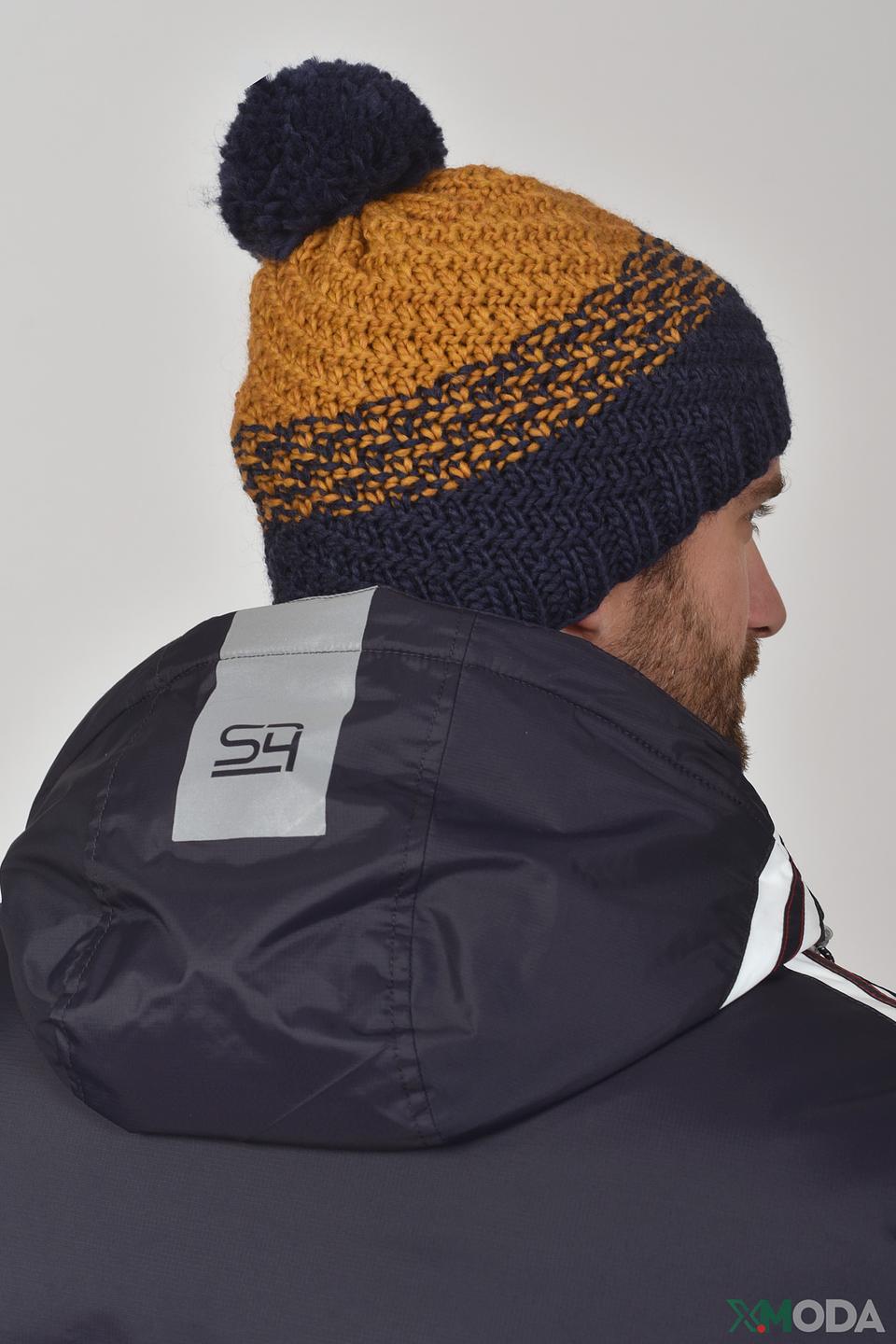 Шапка Wegener вязаная с помпоном