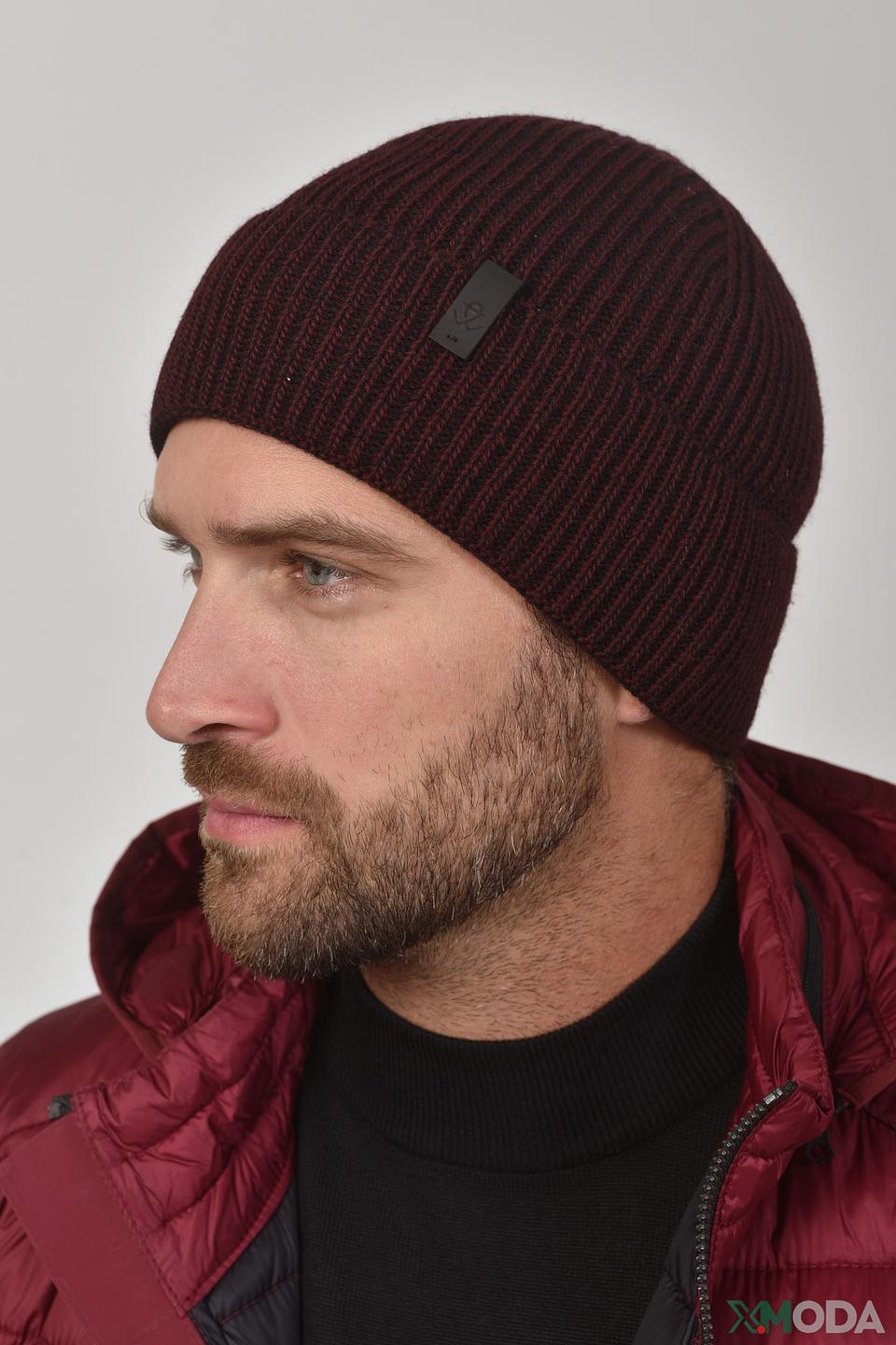 Шапка Wegener бордовая