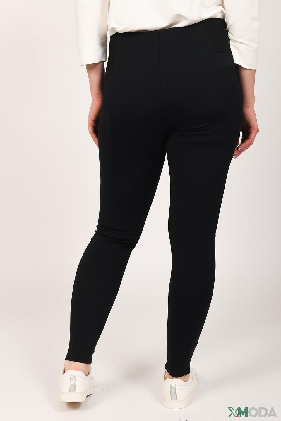 Брюки Tuzzi чёрные с логотипом