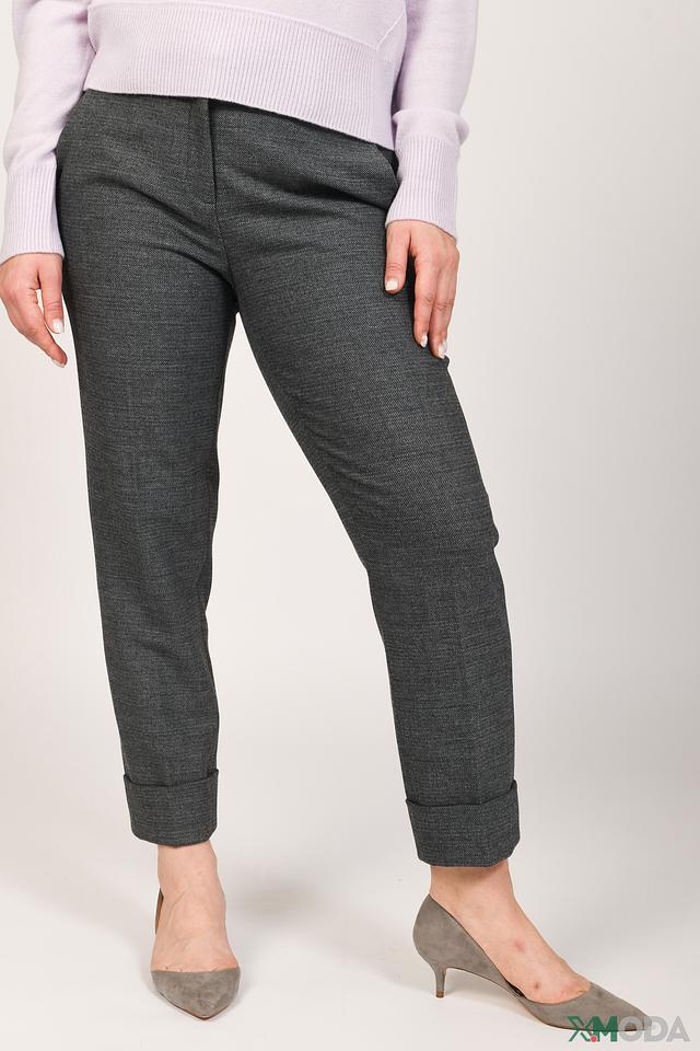 Брюки Cambio серые в клетку