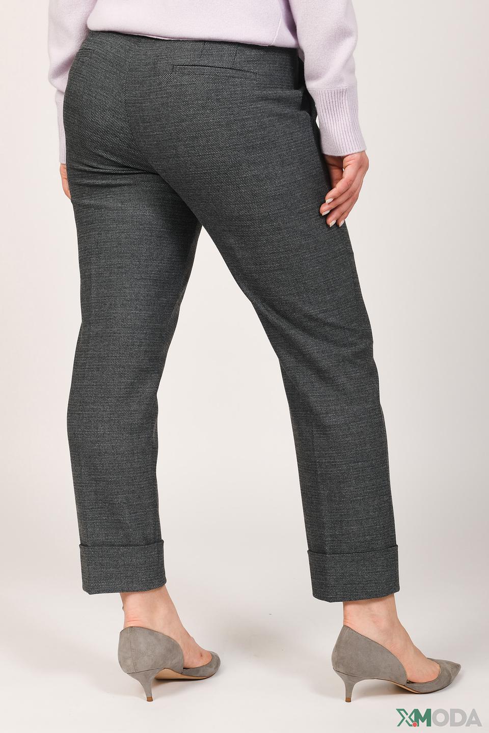 Брюки Cambio серые в клетку