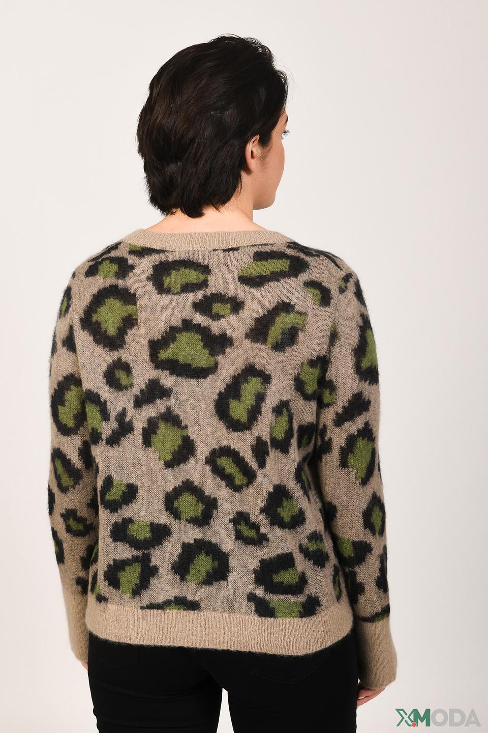 Пуловер Luisa Cerano леопард