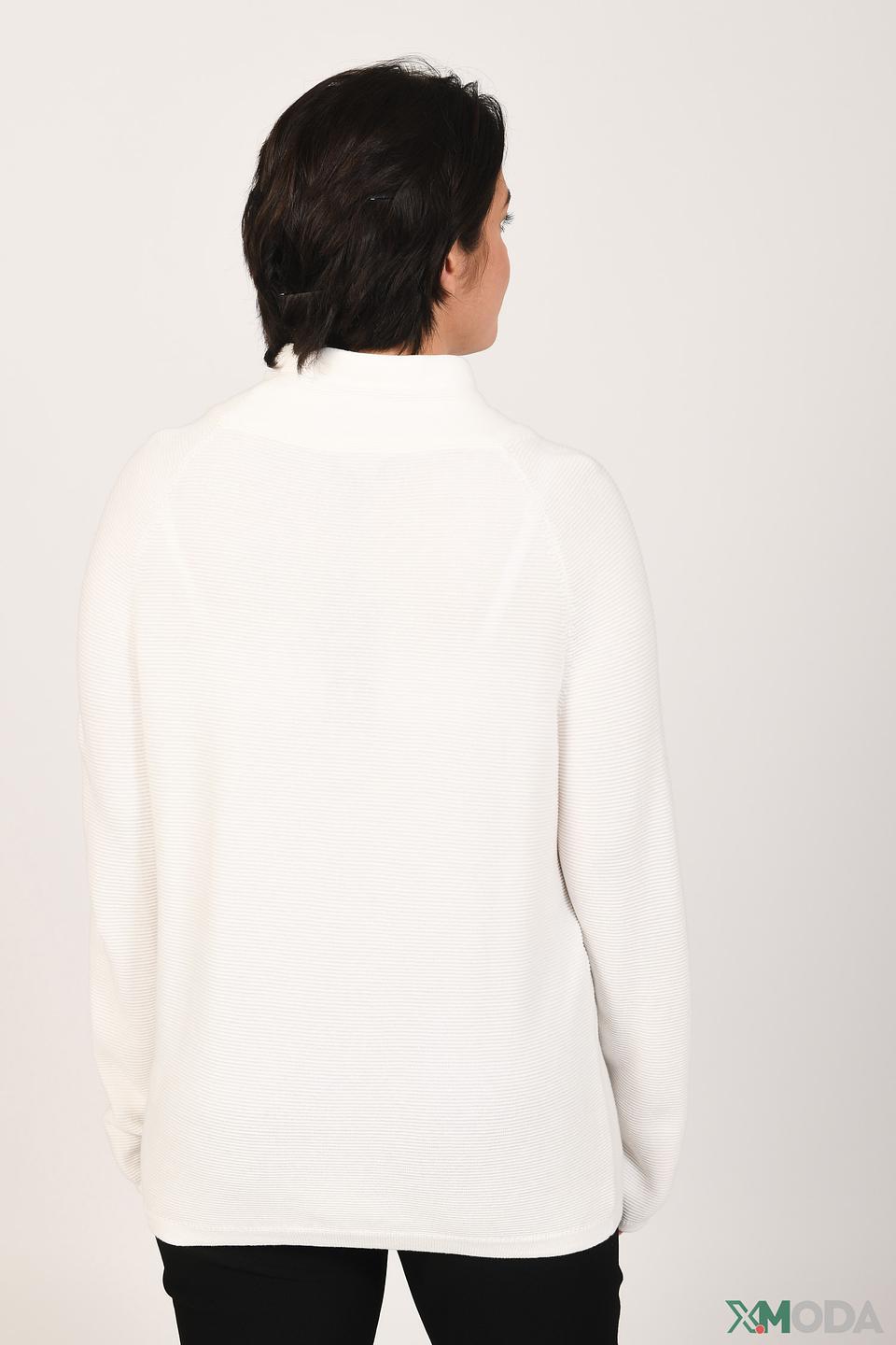 Водолазка Monari с капюшоном белая