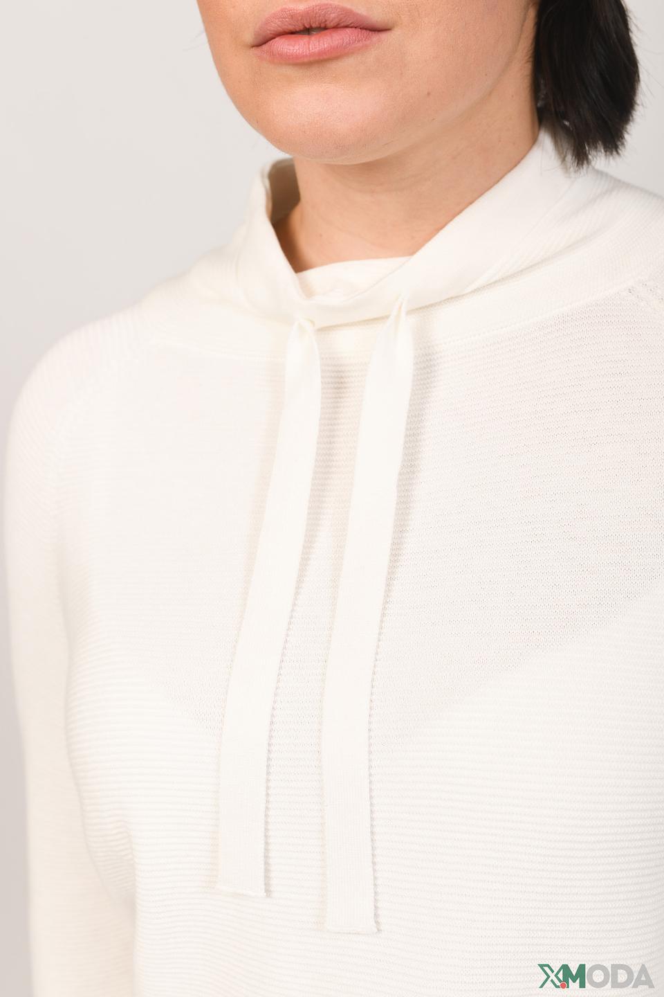 Водолазка Monari с капюшоном белая