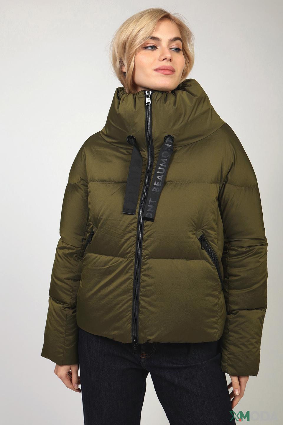 Куртка Beaumont хаки стеганая