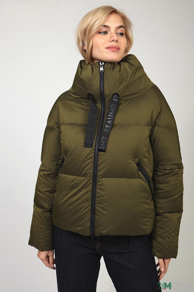 Куртка Beaumont хаки стеганая