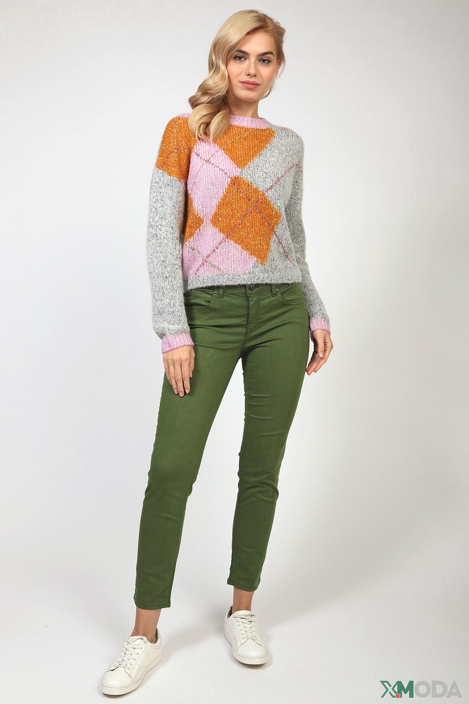 Джинсы Oui хаки