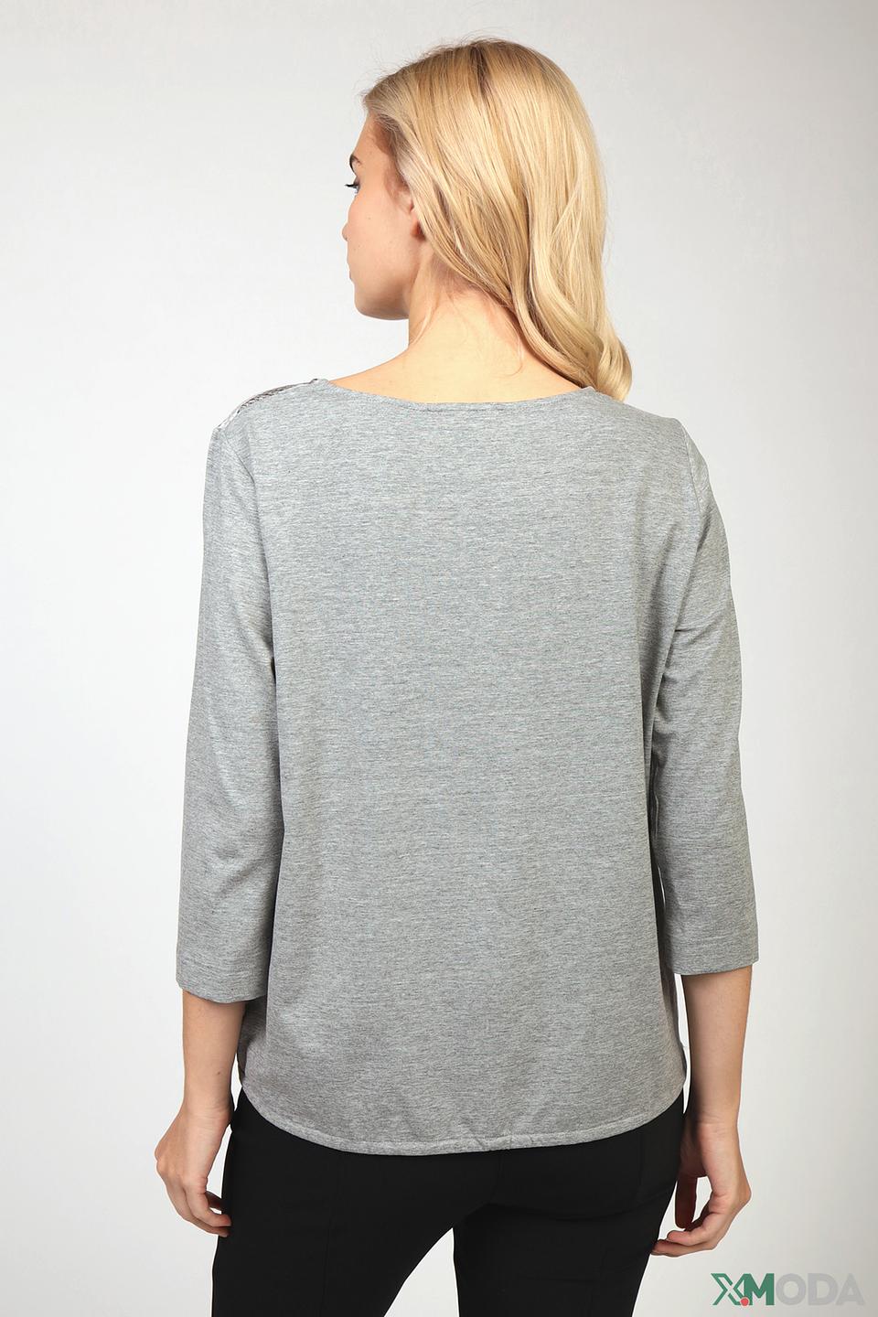 Блуза Eugen Klein в полоску с цветами