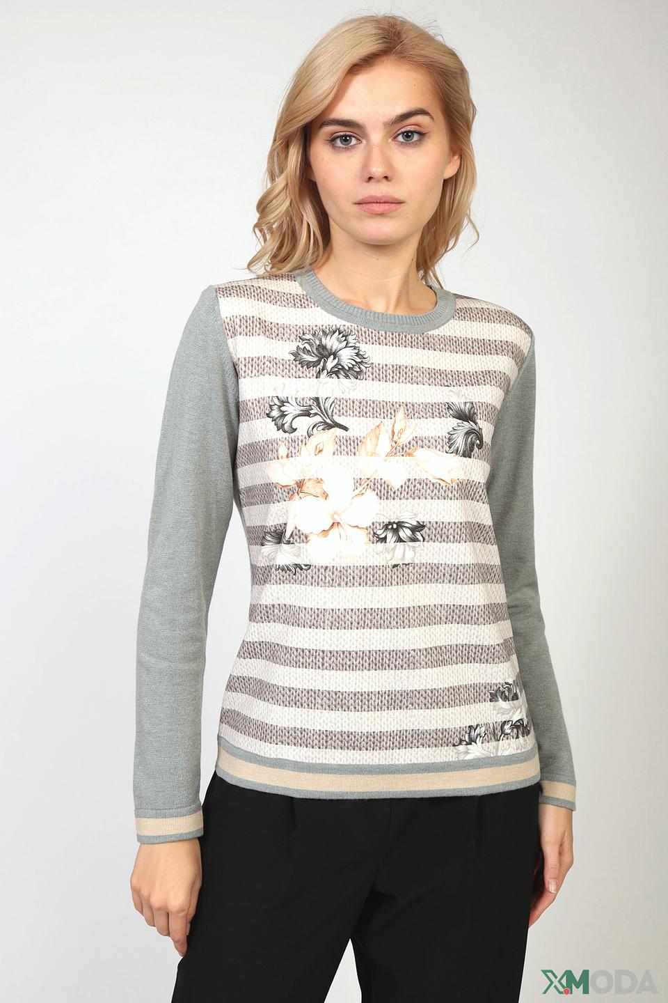 Пуловер Eugen Klein с принтом