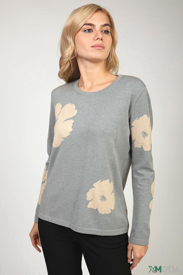 Пуловер Eugen Klein с цветами