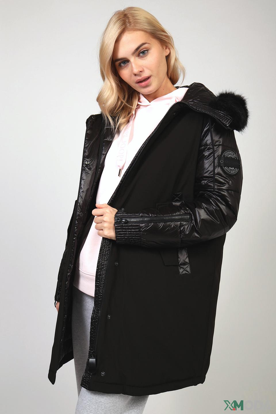 Пальто Betty Barclay стеганое чёрное