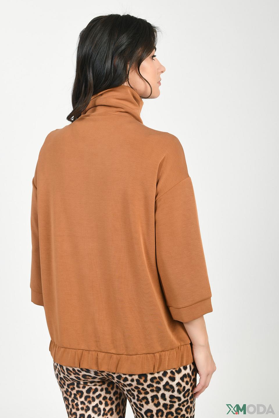 Жакет Comma рыжий с запахом